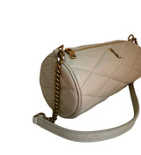 Sade mini in pelle bianca