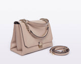 Borsa beige con tracolla