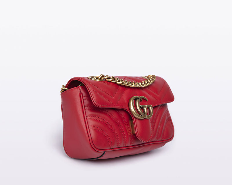 Gucci marmont store rossa